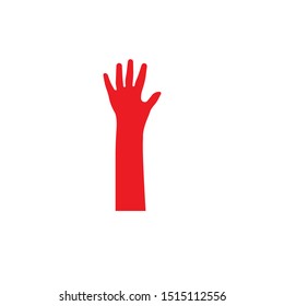Hand Care Logo Template vector icon
