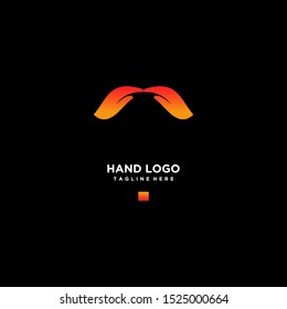Hand Care Logo Template vector icon Business Design