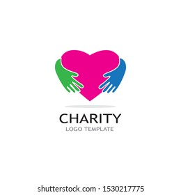 HAND CARE LOGO TEMPLATE VECTOR