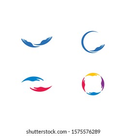 Hand Care Logo Template vector icon Business