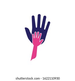 Hand Care Logo Template vector icon Business