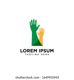 Hand Care Logo Template vector icon Business