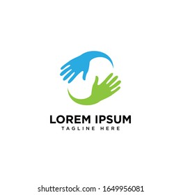 Hand Care Logo Template vector icon Business