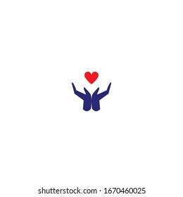 Hand Care Logo Template vector icon Business - Vector