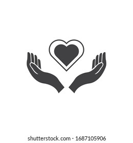 Hand Care Logo Template vector icon Business