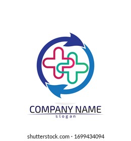 Hand Care Logo Template vector icon Business
