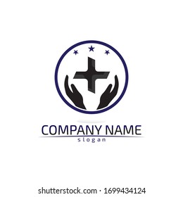 Hand Care Logo Template vector icon Business
