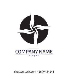 Icono de vectores de plantillas de logotipos de marcas
