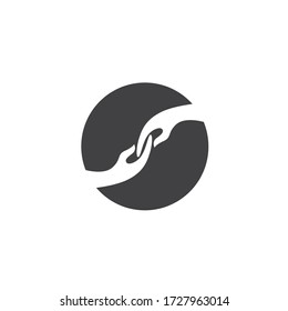 Hand Care Logo Template vector icon Business - Vector