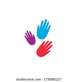 Hand Care Logo Template vector icon Business