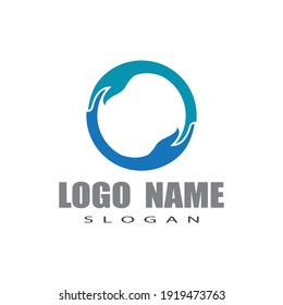 Hand Care Logo Template vector icon Business