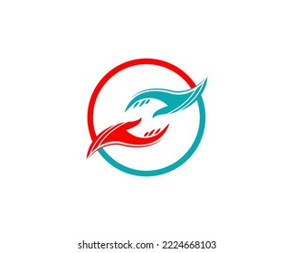 Hand Care Logo Template vector icon Business. Vector illustrator