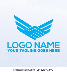 Hand Care Logo Template vector icon Business hand Like logo  design template. hand care vector icon illustration 