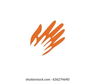 Hand Care Logo Template vector icon Business