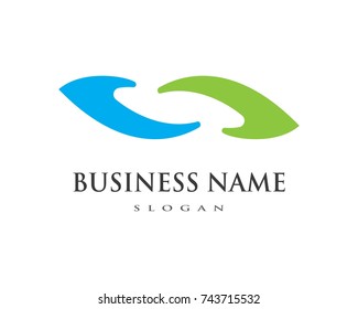 Hand Care Logo Template vector icon Business
