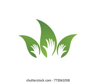 Hand Care Logo Template vector icon Business
