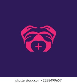 Hand care nature medical icon logo    