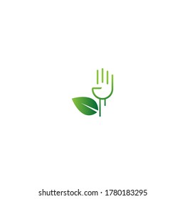 Hand care symbol logo icon vector template