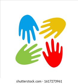 Hand Care Template vector  Business icon