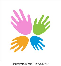 Hand Care Template vector  Business icon