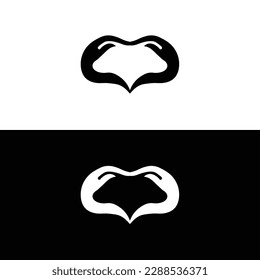 Hand care vector logo template design 