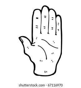 hand cartoon