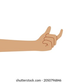Hand of a caucasian human showing fingers over isolated white background picking and taking invisible things, holding objects with fingers showing space. Spacing between fingers on white backgrounds.