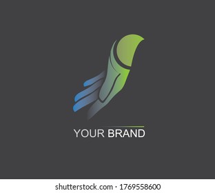 Hand of Charity - Logo Design Consep for Charity Organization or Business Consultant Corporation