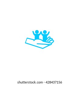 hand, a child icon