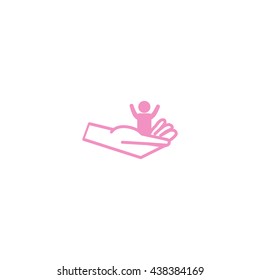hand, a child icon