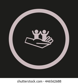 hand, a child icon