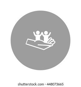 hand, a child icon