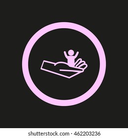 hand, a child icon