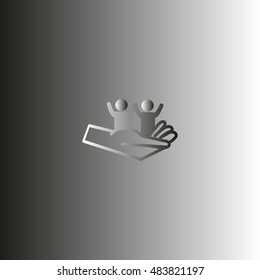 hand, a child icon
