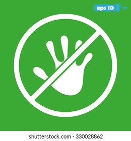 hand ,circle ,forbidden