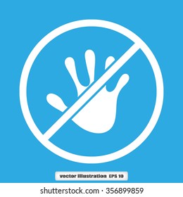 hand ,circle ,forbidden