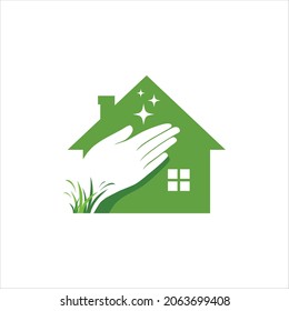 hand cleaner house vector template