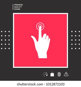 Hand click icon