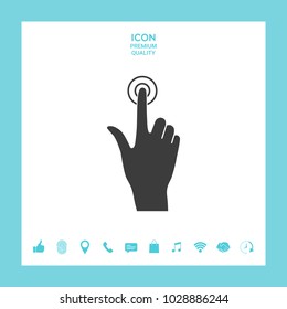 Hand click icon