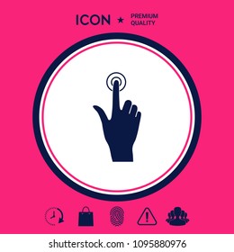 Hand click icon