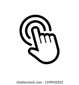 Hand click icon