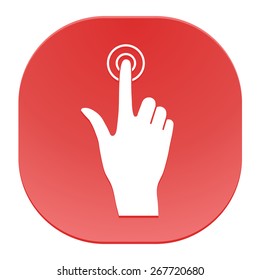 Hand click icon.