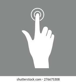 Hand click icon