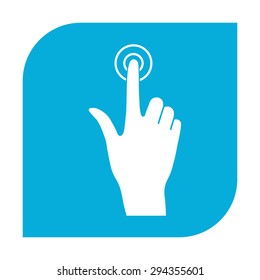 Hand click icon.