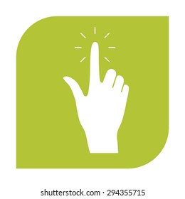 Hand click icon.