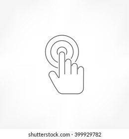 hand click icon