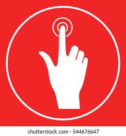 Hand click icon