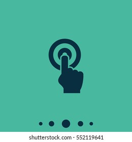 Hand click icon.
