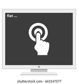Hand click icon.