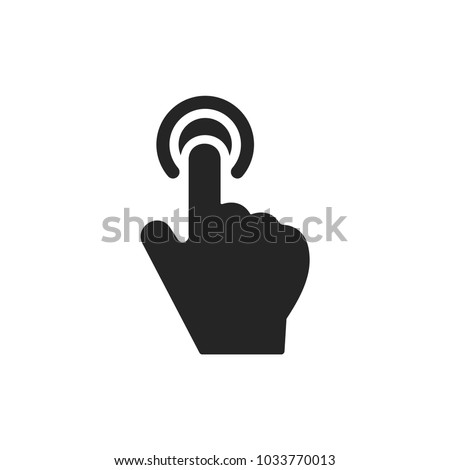 Hand click icon
